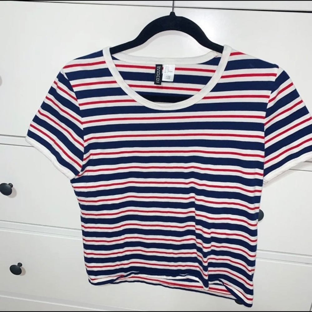 striped tee